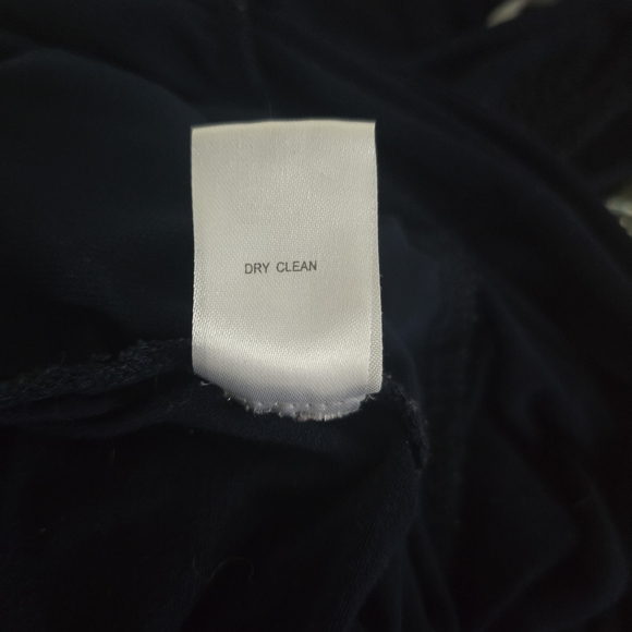 Daniel Rainn Navy Blue Sleeveless Embroidered Boho Tank Top Size Petite Small - Picture 7 of 7